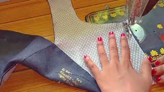 32quot Bust Princess Cut Blouse Cutting and StitchingSleeveless ब्लाउज की कटिंग और सिलाई कैसे करे [upl. by Oleic]