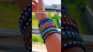 Reuse Old Bangles For Navratri diy artandcraft bestoutofwaste navratri [upl. by Gniy]