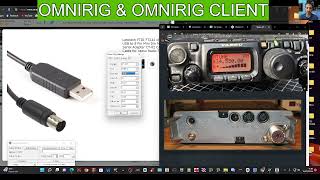 YAESU 8178  OMNIRIG amp OMNIRIG CLIENT FLDIGI [upl. by Bozovich]