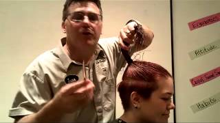 How to cut a variation of Miley Cyrus hair cut Ivan Zoot Marianna Industries [upl. by Ned]