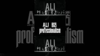 ALI『Professionalism feat 般若』MV 公開中 Professionalism ALI 般若 ファブル [upl. by Afinom805]