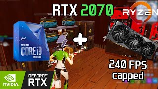 🚀 RTX 2070  i9 9900KF · 240fps Capped · Fortnite CHAPTER 5 · COMPETITIVE SETTINGS [upl. by Peace]