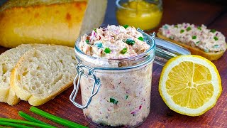 Rillettes de thon  Crème au thon  Simple et si délicieuse  ♥ [upl. by Fransisco276]