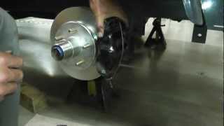 Asian Bass Guy UFP DB42 Trailer brakes hub disc pads install part2 [upl. by Sina305]