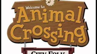 Animal Crossing City Folk Music Town Hall Day [upl. by Adle]