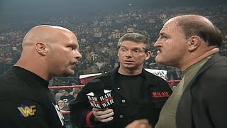 Stone Cold Confronts Sgt Slaughter 981997 [upl. by Holland]