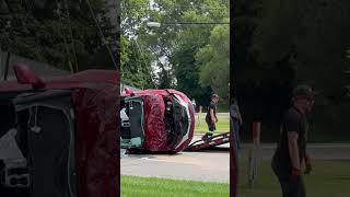 Saginaw Township Michigan Multiple Vehicle Rollover PinIn PI [upl. by Enimrej]