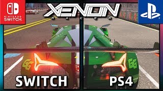 Xenon Racer  Switch VS PS4  Graphics Comparison amp Frame Rate Test [upl. by Einama]