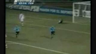 Uruguay vs Peru 20  Eliminatorias para Corea y Japon 2002 [upl. by Amias163]