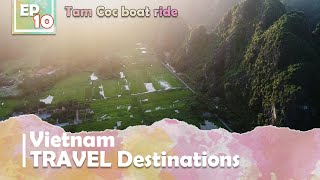 Tam Coc boat trip  Vietnam Travel Destinations [upl. by Elyrad]