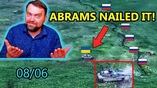 Update from Ukraine Great M1 Abrams Tanks Return back and Ambush Ruzzian positions [upl. by Arihaz296]