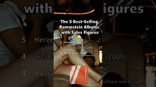 💿 Top 5 BestSelling Rammstein Albums You Must Own 🔥 [upl. by Aisatana890]