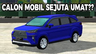 Toyota All New Veloz Terkeren Nihh  BUSSID [upl. by Kcyrred158]