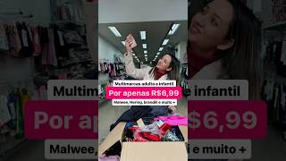 Promoção do Ano multimarcas adulto e infantil por apenas R699 bras modafeminina modainfantil [upl. by Delwyn]