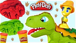 Play Doh Town amp Dinozaury i szkielety • bajki dla dzieci [upl. by Squire]