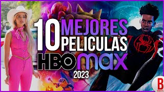 TOP 10 Mejores PELÍCULAS de HBO Max 2023 [upl. by Elacsap]