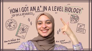 HOW I GOT A IN A LEVEL BIOLOGY  TOP revision tips resources notes amp websites to ace your exams [upl. by Margo]