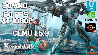 Xenoblade Chronicles X  60 and 30 FPS at 1080p is Perfection Cemu 1153 [upl. by Gilligan671]