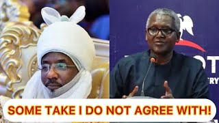 What The Emir Of Kano Sanusi Lamido Sanusi Had To Say On The Dangote Saga [upl. by Broida]