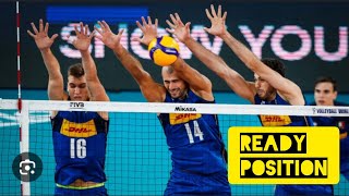 Improve Your Volleyball Block The Ready Position Hack [upl. by Jolie]