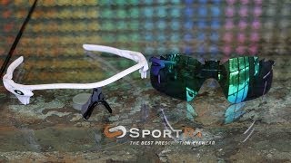 How To Interchange Your Oakley Radarlock Lens  SportRx [upl. by Elodea334]