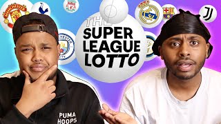 SUPER LEAGUE DRAFT LOTTERY Ft Chunkz Messi amp Ronaldo [upl. by Pisano462]