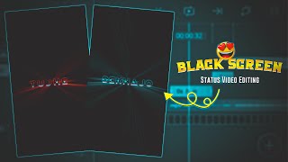 Black Screen lyrics video editing Trending black Screen lyrics video editing in  Alight motion [upl. by Eneroc698]