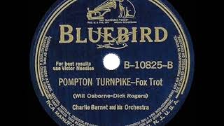 1940 HITS ARCHIVE Pompton Turnpike  Charlie Barnet [upl. by Caty]