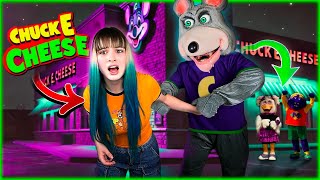 🟢 ENCONTRAMOS el ATERRADOR ESCONDITE de CHUCK E CHEESE y ME ATRAPÓ el RATÓN CHUCK 😰🧀😈 [upl. by Oneladgam]