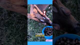 Muntjac  The Barking Dear  😲  ytshort  facts  animals  shorts [upl. by Hussey318]