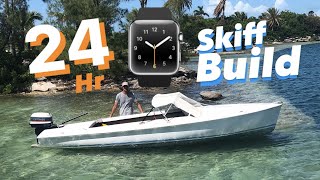 How to build a skiff boat in 24 hrs [upl. by Reger463]