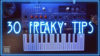 Arturia Microfreak  30 Freaky Tips [upl. by Hanad]