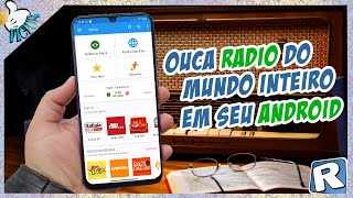 Como escutar radio no celular sem fone de ouvido  Aplicativo funcionando [upl. by Solraced]