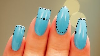 How To Shape Nails And File Your Nails Squared Coffin Ballerina Almond And Rounded [upl. by Kira]