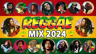 Bob Marley Gregory Isaacs Peter Tosh Jimmy Cliff Eric Donaldson  Reggae Mix 2024 [upl. by Leuneb]