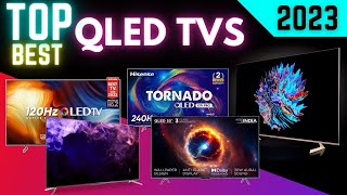 Top 7 Best Budget QLED TVs 2023 ⚡ Best TVs in India [upl. by Moina]