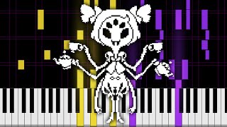 Undertale  Spider Dance Piano Arrangement [upl. by Innoj]