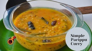 രുചിയൂറും ഈസി പരിപ്പ് കറി  Simple Parippu Curry Dal Curry  Bachelors Special  Ep762 [upl. by Nosmirc]