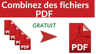 Comment fusionner des fichiers PDF Combinez fichiers PDF gratuitement [upl. by Converse]