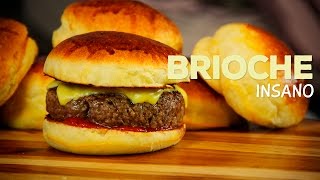 Pão De Hambúrguer Brioche fácil e simples [upl. by Conchita155]