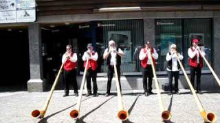 Schweizer Folklore Festival 5 Das Alphorn Sechstet [upl. by Richer]