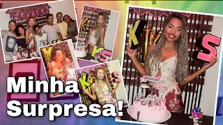 FIZERAM UMA SURPRESA DE ANIVERSÃRIO PRA MIM  Karolayne dos Santos [upl. by Robb]