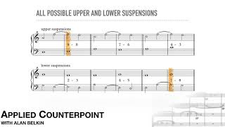 Counterpoint  6  Fourth species [upl. by Amalbena757]