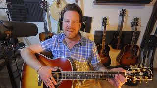 Gibson J45 Deluxe review and sound sample [upl. by O'Kelly]