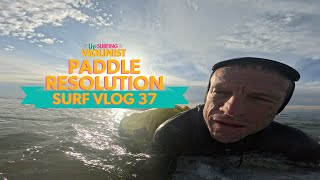 Paddle Resolution  TheSurfingViolinist Surf Vlog 37 [upl. by Ahseym984]