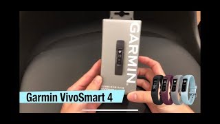 【開箱】Garmin VivoSmart4 Unboxing 開箱評測 [upl. by Teodoor]