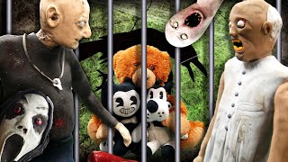 BENDY PLUSHIES ARE BACK GrannyampGrandpa want to takes us to NEW GRANNYS HOUSE [upl. by Ilrak]