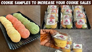 Homemade cookie samples to promote your cookie business  Cookie sample varieties  தமிழ் [upl. by Nilesoy207]