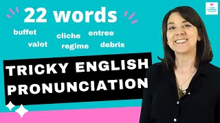 TRICKY How to Pronounce French Words in English [upl. by Holman165]