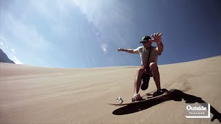 Sandboarding with Mark Pastori [upl. by Oemac]